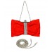 Evening Bag - Quilted Roses - Red - BG-7202S-RD